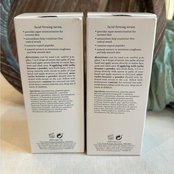 Philosophy Facial Firming Serum Set of 2 • Anti-Aging Skincare • Philosophy Skin - Picture 2 of 2